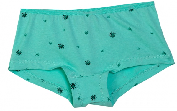 Трусы для девочек KOSTA р.132–144 зеленый 2120-6 