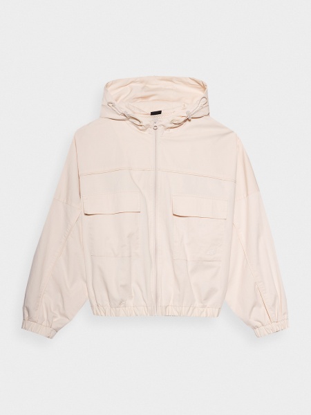 Ветровка 4F JACKET F134 4FRSS23TJACF134-83S р.M бежевый