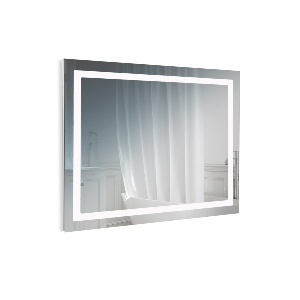 Зеркало со встроенной подсветкой Мойдодыр Olive 65x85/85x65 