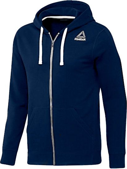 Джемпер Reebok EL FT FZ HOODIE BK5063 р. M синій