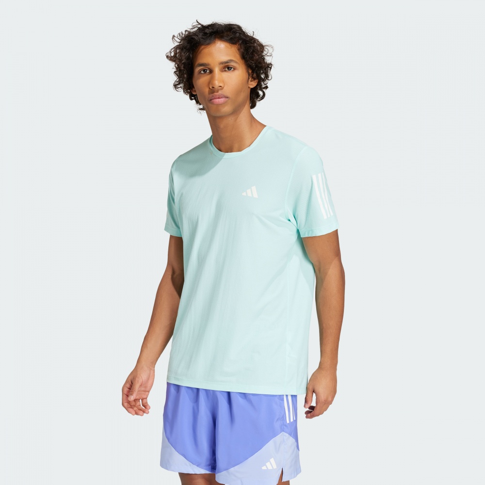 Футболка Adidas OTR B TEE IV5410 р.L бирюзовый