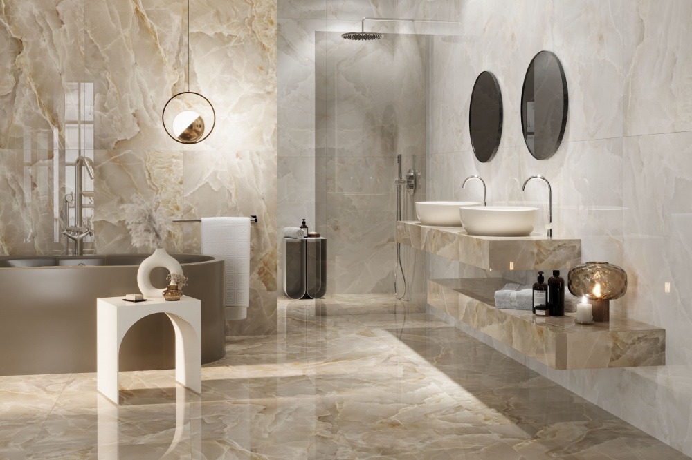 Плитка Allore Group Lunaria Beige F P R Somat 60х60 см