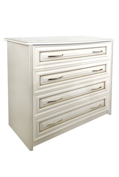 Комод Тулуза Т-КМ-1.3 ваніль/золота патина 