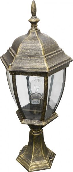 Ліхтарний стовп Інтерклас E27 60 Вт IP44 антична бронза L 8024 S4 