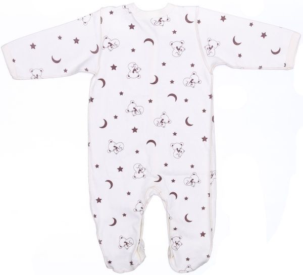 Комбинезон детский Bambinelli Медвежонок р.62 белый с рисунком 