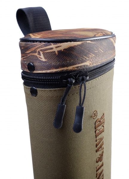 Тубус для удилищ KENT&AVER жесткий №6 зеленый 145 см