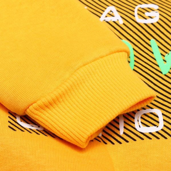 Свитшот ALG р.110 желтый 221453 