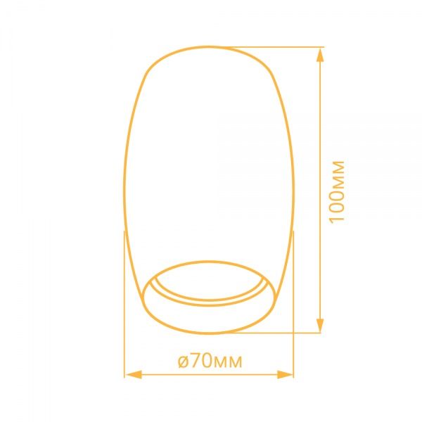 Світильник точковий LightMaster MLT106 50 Вт GU10 чорний 