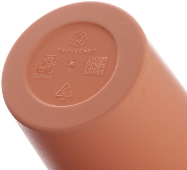 Набір склянок Verona персиковий 200 мл 6 шт. Flamberg Smart Kitchen 