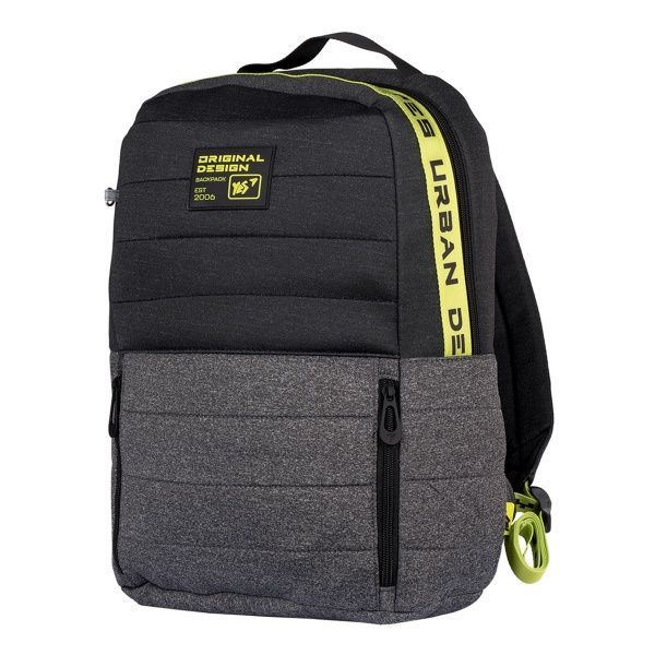 Рюкзак YES T-122 Urban disign style сірий/чорний