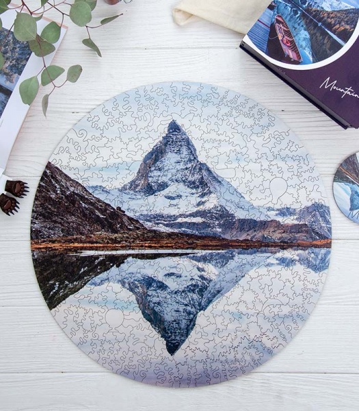 Пазл дерев'яний Матергорн 30 см PuzzleUp 