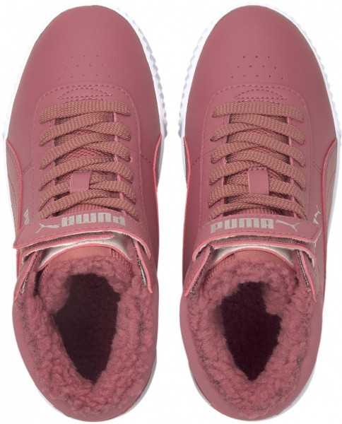Ботинки Puma Carina Mid FUR JR 30968302 р.UK 5 розовый