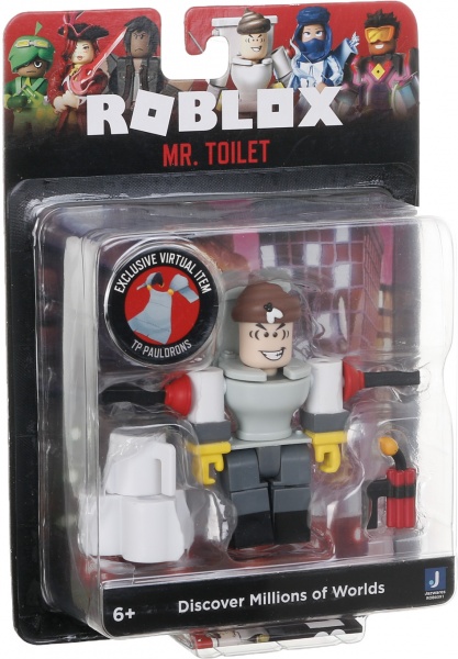 Фігурка колекційна Jazwares Roblox Core Figures Mr. Toilet W9 