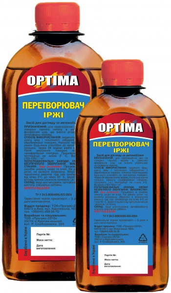 Преобразователь ржавчины Optima 500 мл 