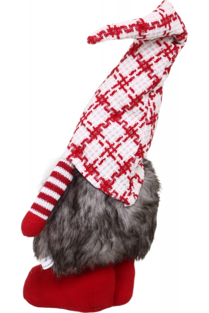 Декорация новогодняя Гномик лисовик что стоит 22х97 см в ассортименте леший AXY2218002AB