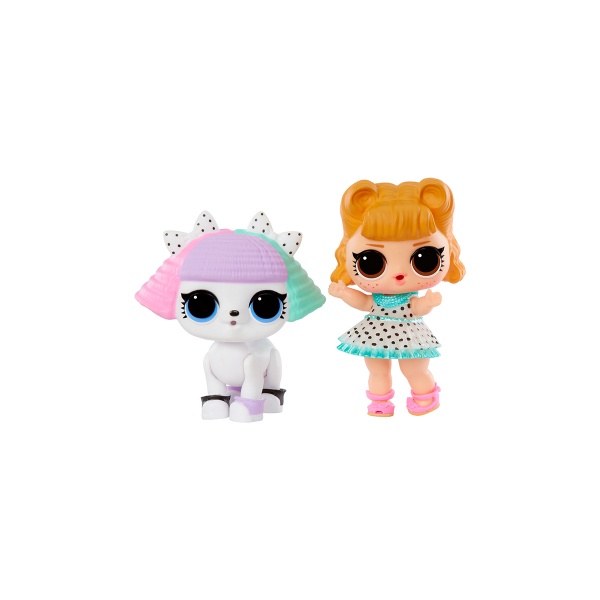Набор игрушек L.O.L. SURPRISE! серии OPP Tot + Pet Джиттербаг и Пупста 987826