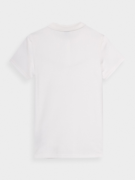 Поло 4F POLO SHIRT F166 4FRSS23TPTSF166-11S р.S білий