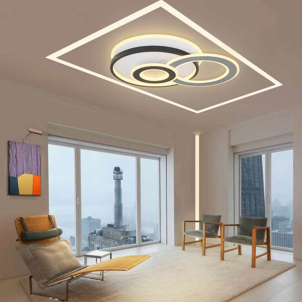 Люстра потолочная Miorro LED Erba 3x96 Вт LED-модуль белый 51-313-009