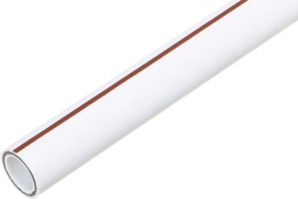 Труба поліпропіленова Ekoplastik-term Fiber Basalt Plus 20 white