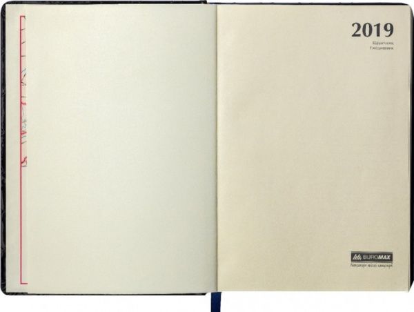 Щоденник 2019 PROFY A5 датований синій Buromax BM.2181-02 