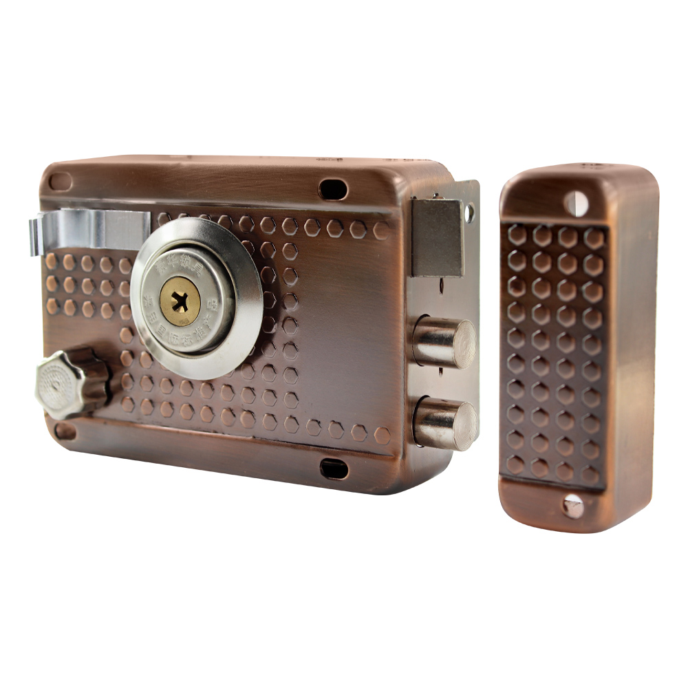 Дверний замок вхідний Comit Art.CT0671 мідь