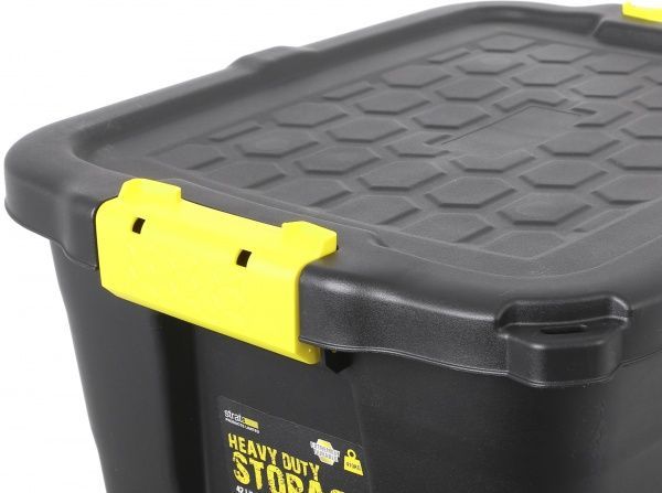 Ящик для зберігання Strata 42 л чорна 500х400х350 мм