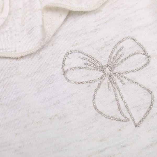 Сарафан Фламинго с люрексом р.110 молочный 544-134-7 