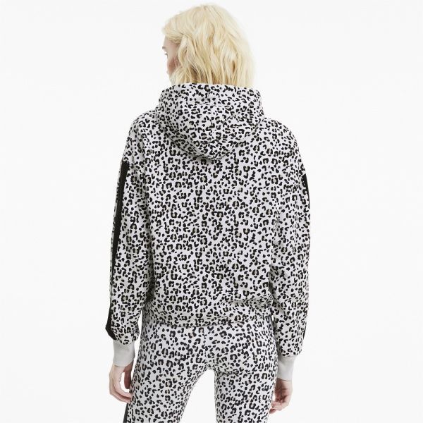 Джемпер Puma Classics Cropped Hoodie 59874999 р. XS кораловий