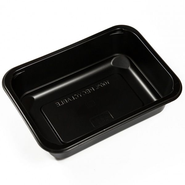 Контейнер Petruzalek РР прямоугольный черный 40 шт./уп. 137 x 187 x 50 мм