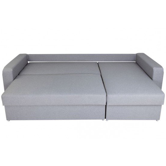 Диван угловой SOFYNO Балтика правый серый 2300x1550x730 мм