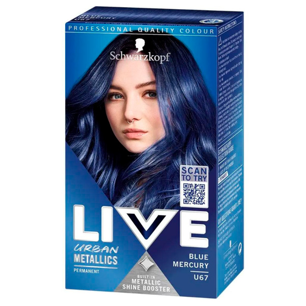 Фарба для волосся LIVE UM U67 Сапфіровий синій