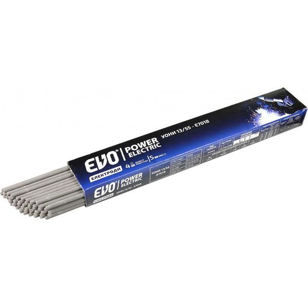 Электроды сварочные Evo Welding УОНИ 13/55-E7018 4 мм 5 кг