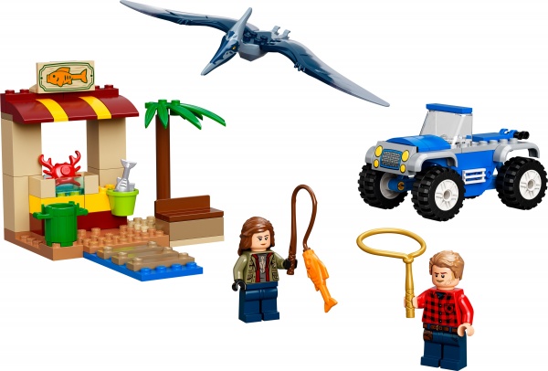Конструктор LEGO Jurassic World Погоня за птеранодоном 76943