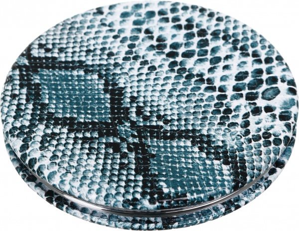 Зеркало карманное косметическое Лідер Канц Змеиная кожа в ассортименте 