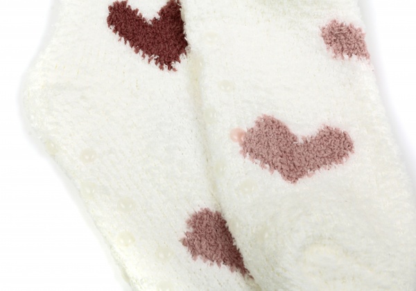 Шкарпетки жіночі La Nuit Сердечка р.one size білий 1 шт.