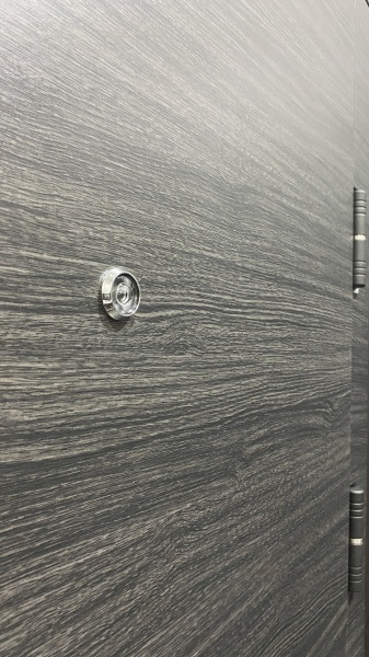 Дверь входная Министерство дверей ФЛАГМАН венге серый горизонт 2050x960 мм левая