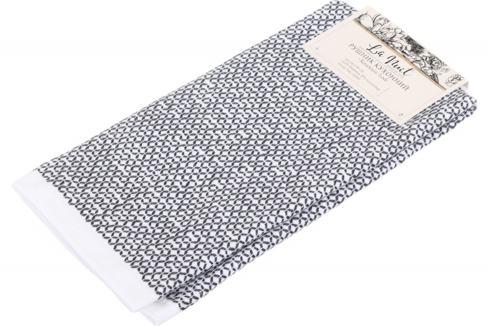 Рушник кухонний Lodi 40x60 см La Nuit темно-сірий
