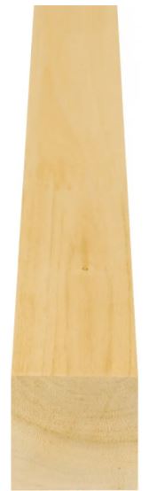 Брус Woodprofile липа монтажний 40*28*2400мм зрощений