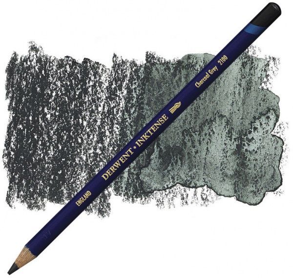 Карандаш чернильный Inktense 2100 Угольно-серый Derwent