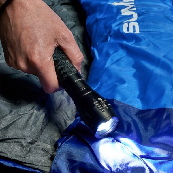 Фонарик Summit StormForce Rechargable Focus CREE 10W черный