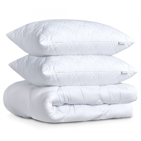 Набір HOTEL & SPA CLASSIC ковдра 200х220 + 2 подушки 50х70 IDEIA