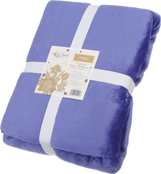 Плед Royal blue 160x200 см синий La Nuit