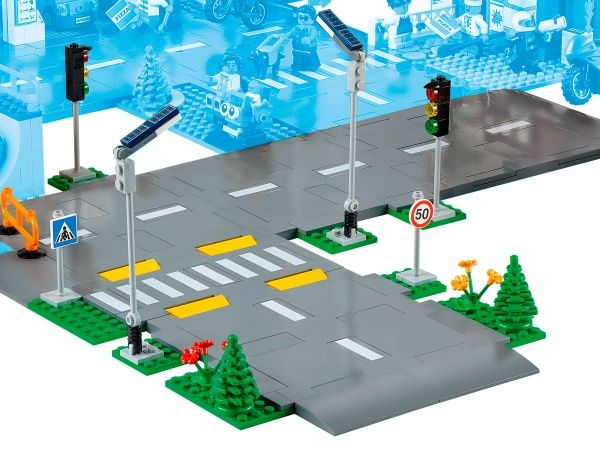 Конструктор LEGO City Road Plates 60304
