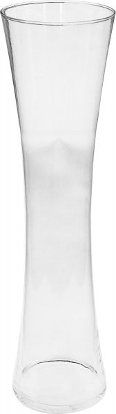 Ваза скляна пісочний годинник h600 d150(145) Теамо