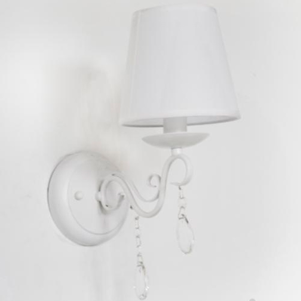 Бра Victoria Lighting 1x40 Вт E14 белый Dalila 