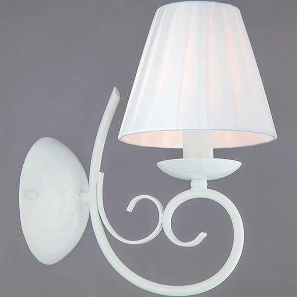 Бра Strotskis Severina 1x40 Вт E14 білий глянець 280/1