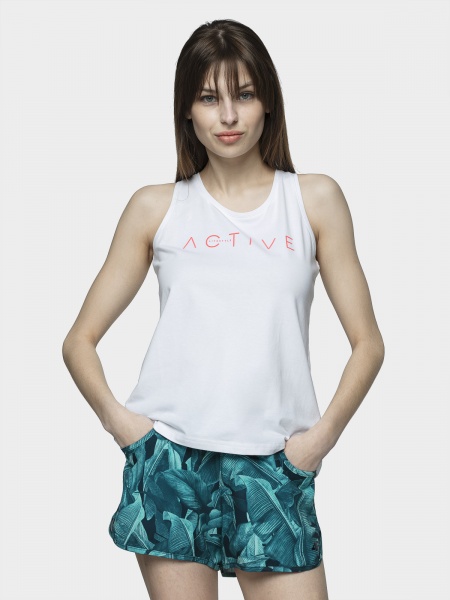 Майка 4F H4L21-TSD024-10S р.XS білий