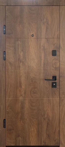 Дверь входная Министерство дверей Престиж 257 Q спил дерева 2050x960 мм левая