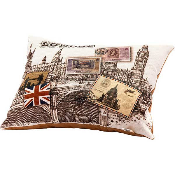 Подушка декоративная 40x50 см коричневый 