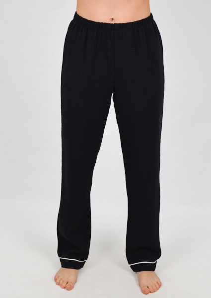 Штани Roksana Muslin №1425 р. 48 чорний